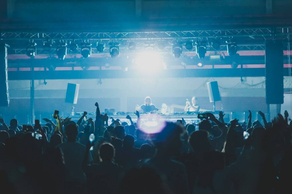 people inside music area